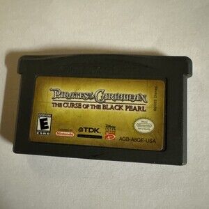 Pirates of the Caribbean The Curse of Black Pearl Nintendo Gameboy Advance GBA